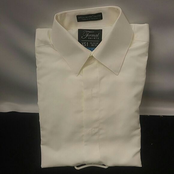 MEN'S SLIM FIT  MICROFIBER SHIRT BY FORMAL SHIRTS - Picture 1 of 5
